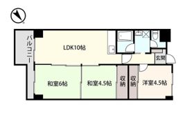 アシスト第8富山マンションの間取り画像