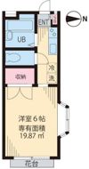 パルハイムの間取り画像
