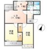 コーポラス中川の間取り画像