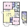 メルベイユの間取り画像
