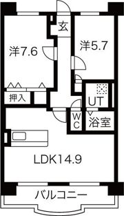 La,Bolsonの間取り画像