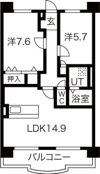 La,Bolsonの間取り画像