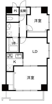 ヴァンベール川口の間取り画像