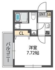 ドゥエリング神路の間取り画像