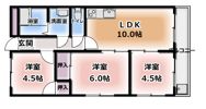 メゾンタイム北の間取り画像