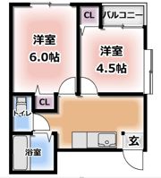 アビタシオン大島の間取り画像