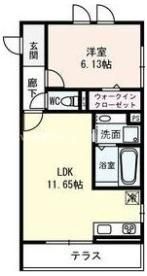 ブランズ宇久の間取り画像