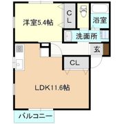 シャルムひがし野の間取り画像