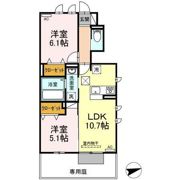 ラ メール B棟の間取り画像
