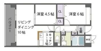 ハーヴィス・カエロンの間取り画像
