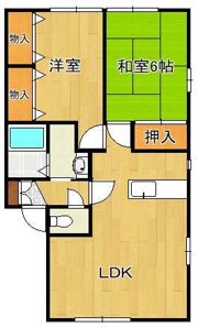 エクセレント田原 A棟の間取り画像