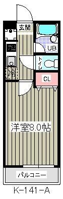 グランビスタ参番館（K－141）の間取り画像