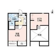 シャンテスクエア新田の間取り画像