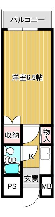 フラワーコート月出の間取り画像