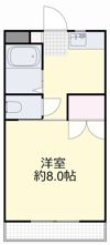 フローリッシュ神田Ⅱの間取り画像