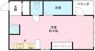 サンキャッスル春日出の間取り画像