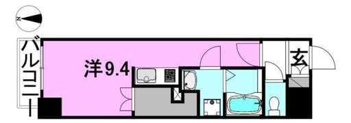 Mayfair千舟通Premiumの間取り画像