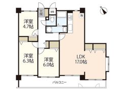 サンシティ安芸中野の間取り画像
