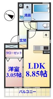 M.A.D IIの間取り画像