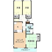 牛久ロイヤルレジデンスA棟の間取り画像