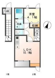 フォレストコートJの間取り画像