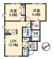 ファミールNの間取り画像