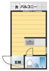 ノーブル中原の間取り画像