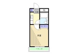 サンパレス東野の間取り画像