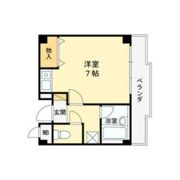 西田ハイツパートⅡの間取り画像