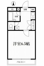 コーポ岡田の間取り画像