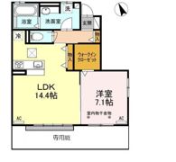 EL Casa八幡の間取り画像