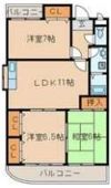 カ-サ大牧の間取り画像