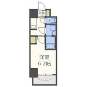 S-RESIDENCE南堀江の間取り画像