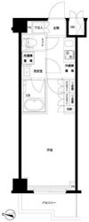 ルーブル武蔵小杉六番館の間取り画像