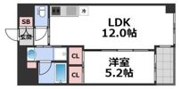 プレジオ長田の間取り画像