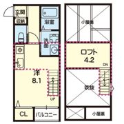 ステラ熊大東の間取り画像