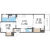 ピレーネ北条Ⅲの間取り画像