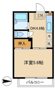 ドムス久我山Bの間取り画像