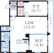 ワコーレアルテ上筒井の間取り画像