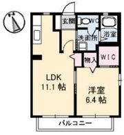 オレンジハイツの間取り画像
