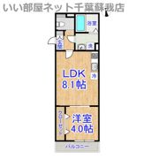 パルブニール浜野の間取り画像