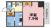 エステムコート大手前レシェンテの間取り画像