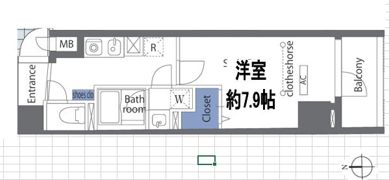 ミレドゥーエ両国の間取り画像