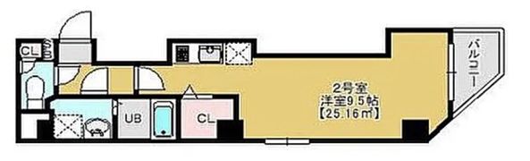 グレイスコート南千住の間取り画像