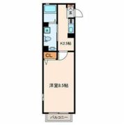 ソレイユEASTの間取り画像