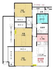 ヴィーアラッテアⅢの間取り画像