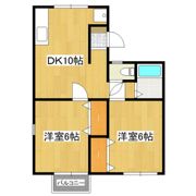 鷹野ハイツA棟の間取り画像