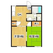 クローバーハウス A棟の間取り画像