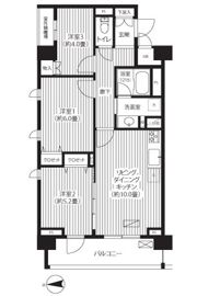 ピエス綱島の間取り画像