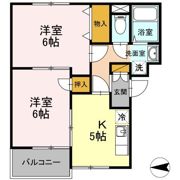 トリヴァンベール蓮根の間取り画像